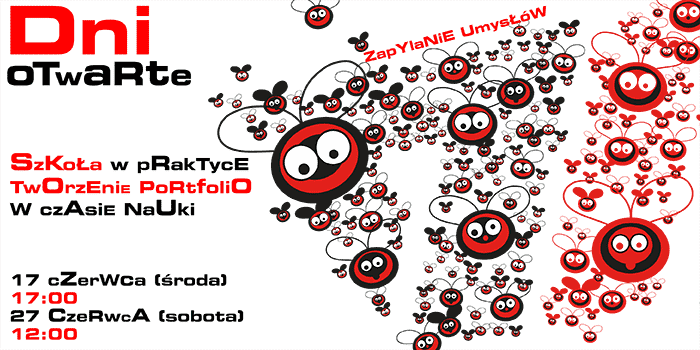 Szkoła w praktyce - tworzenie portfolio w czasie nauki - Dni Otwarte: 17 VI 2020 r. o 17:00 i 27 VI 2020 r. o 12:00