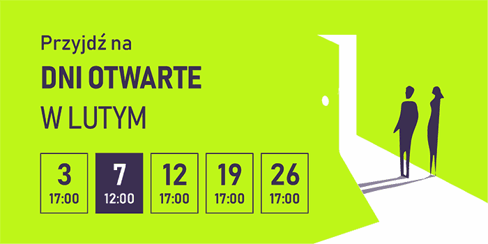 Zapraszamy na dni otwarte WSR/WSBMiR w lutym 2026 roku