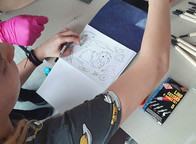 Warsztaty z tworzenia linorytu - III 2026 r. - fot. Grzegorz Rusinek