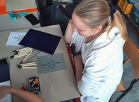 Warsztaty z tworzenia linorytu - III 2026 r. - fot. Grzegorz Rusinek